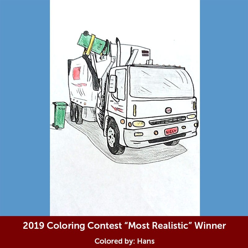 recycling coloring page most realistic 2019