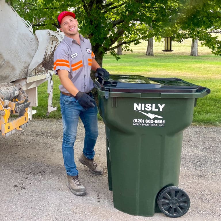 personal trash service near reno county kansas