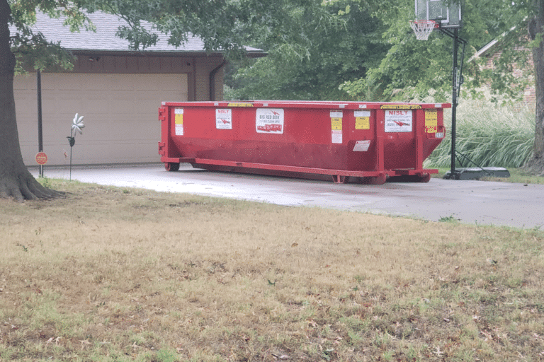 20 yard dumpster for junk cleanup in hutchinson kansas