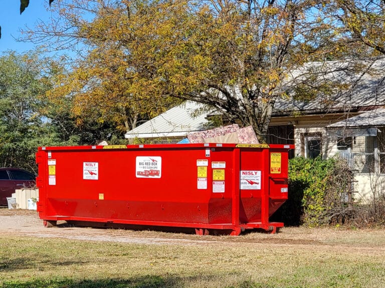 40 yard dumpster for renovation in hutchinson kansas