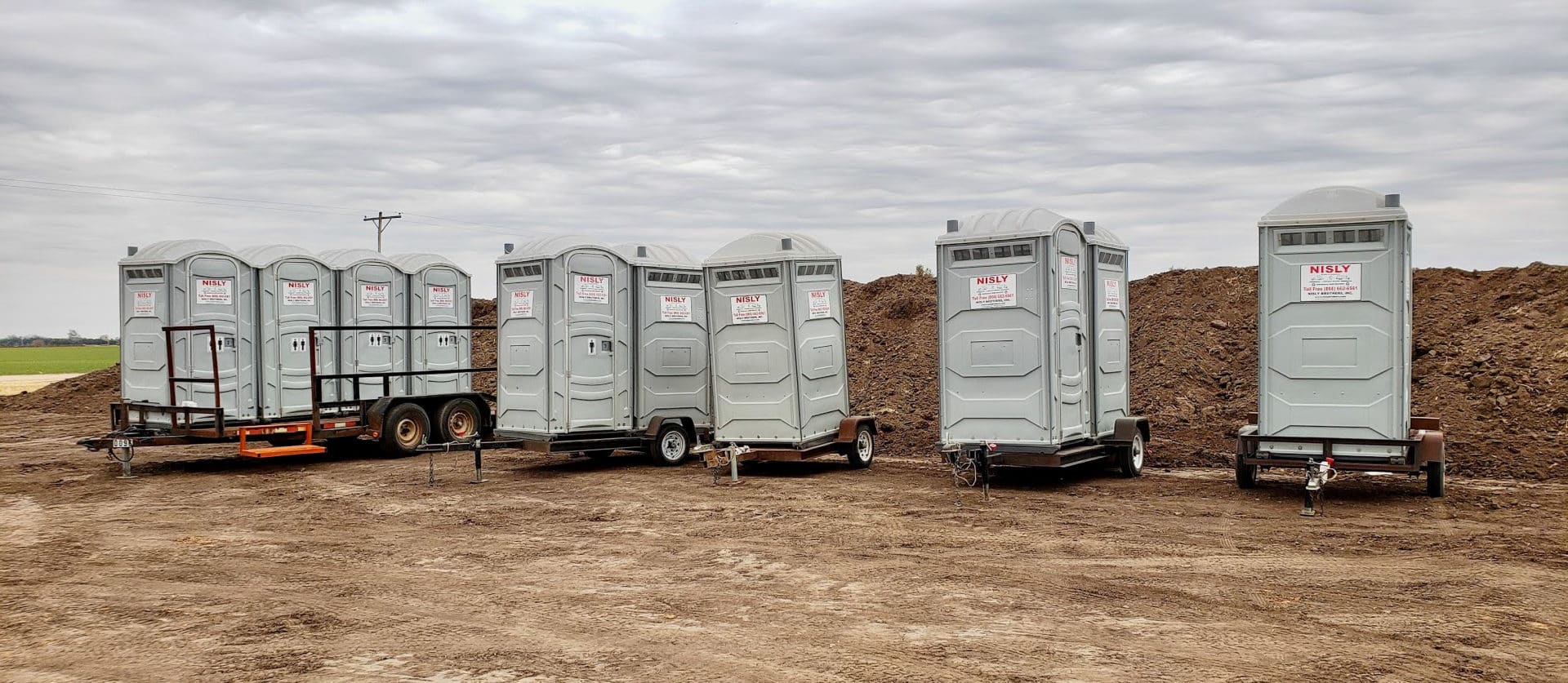 long term commercial toilet rentals in central kansas for construction sites